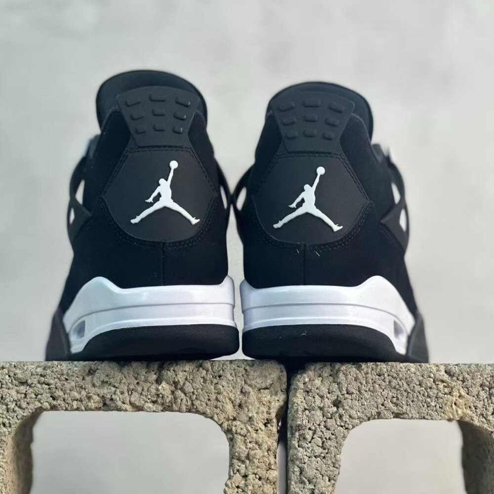 Nike Air Jordan 4 Retro GS White Thunder - Picture 7 of 8